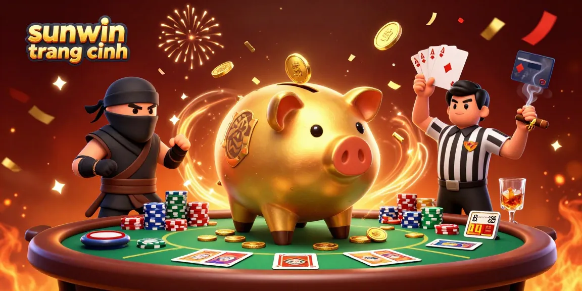 Engage with sunwin trang chính by playing exciting poker games in a dynamic casino scene.